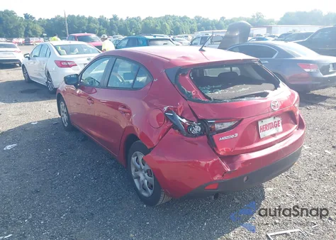 2016 Mazda 3 I Sport z USA, uszkodzony, nr VIN JM1BM1J79G1329170
